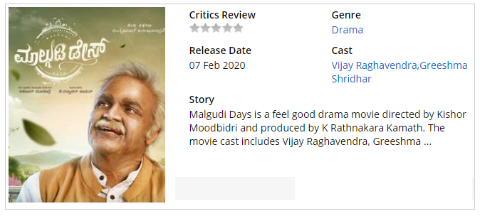 Malgudi Days Movie
