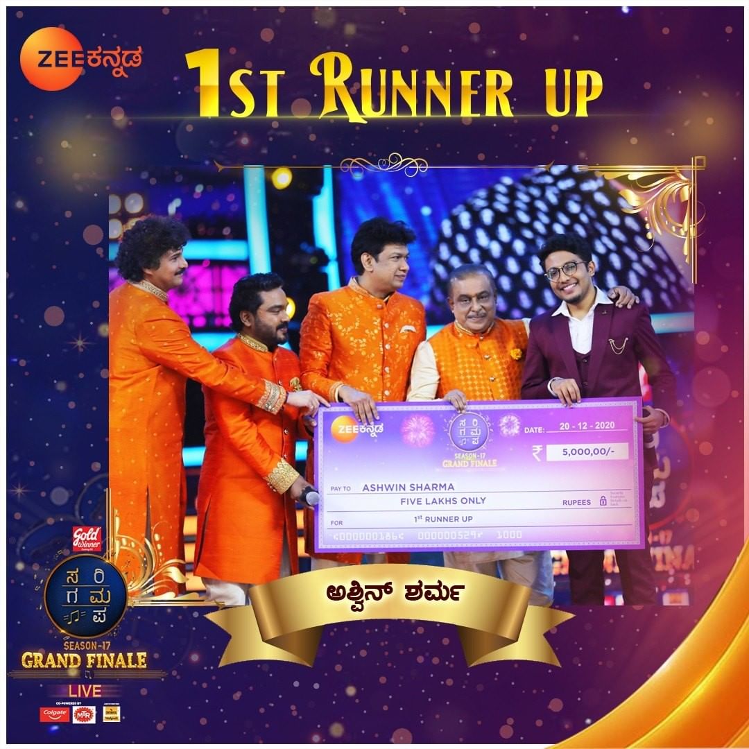 Sa Re Ga Ma Pa Grand Finale 1st Runner up
