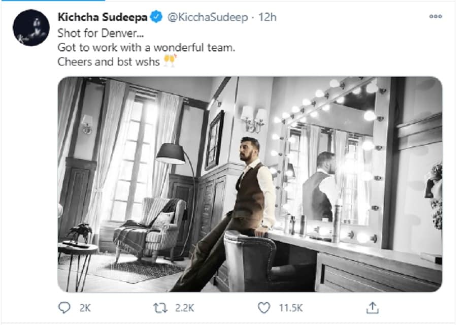 Kichchca Sudeep Twitter
